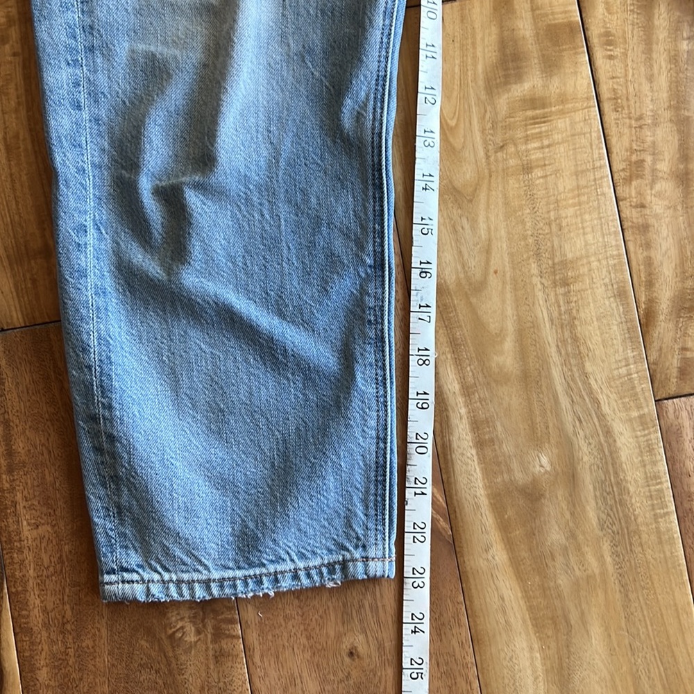American Eagle 90’s boyfriend jeans size 0 x-short - Picture 3 of 5